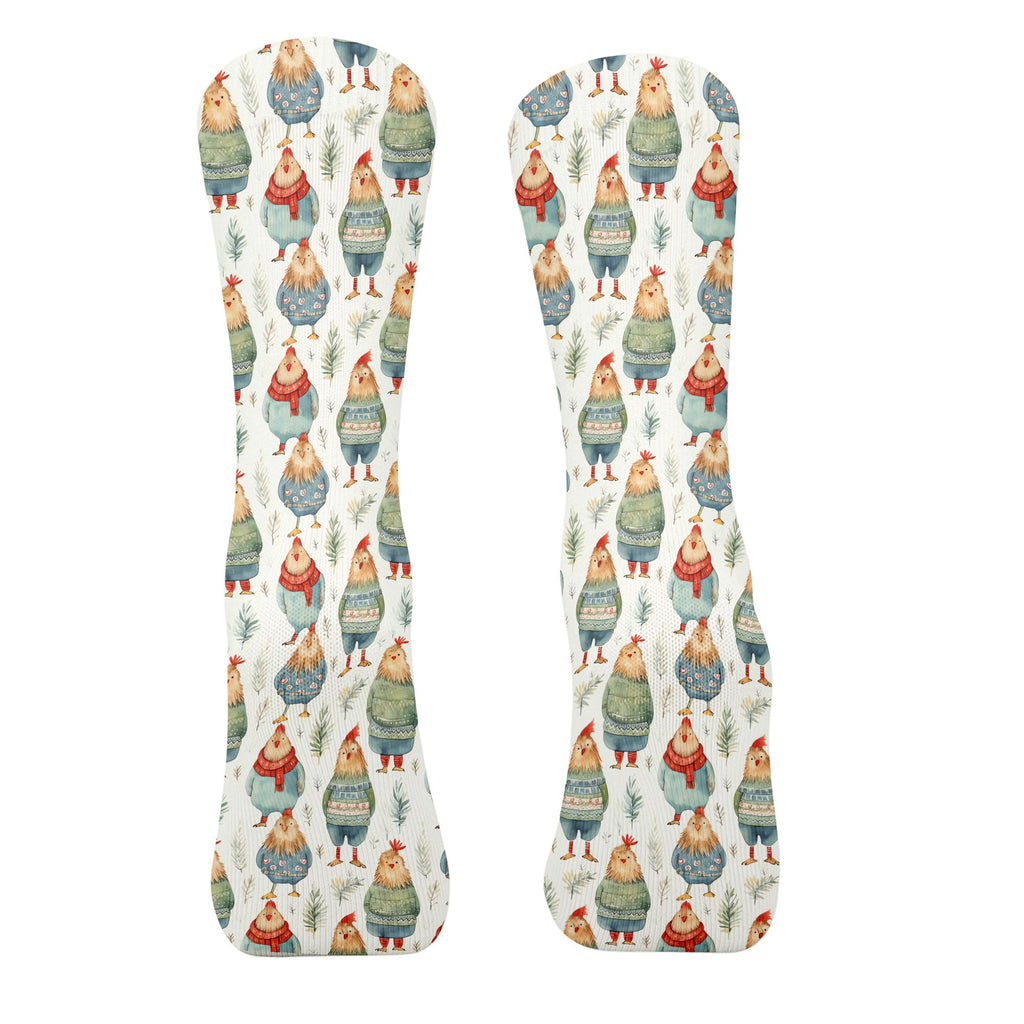 Chicken Cozy Funny Golf Socks, Golf Gift Ideas, Golfing Accessories, Christmas Golf Gift