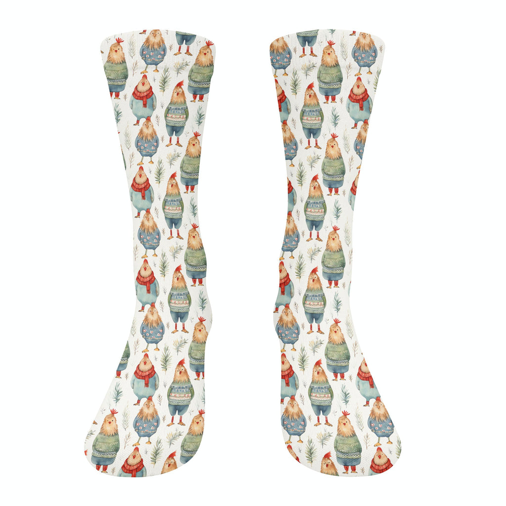 Chicken Cozy Funny Golf Socks, Golf Gift Ideas, Golfing Accessories, Christmas Golf Gift
