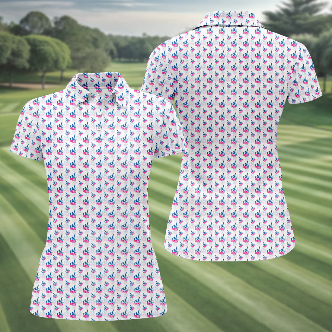 3 Putts Fun Women's Golf Shirts, Cool Golf Shirt, Women's Golf Tops, Ladies Golf Shirt, Women's Polo Shirt