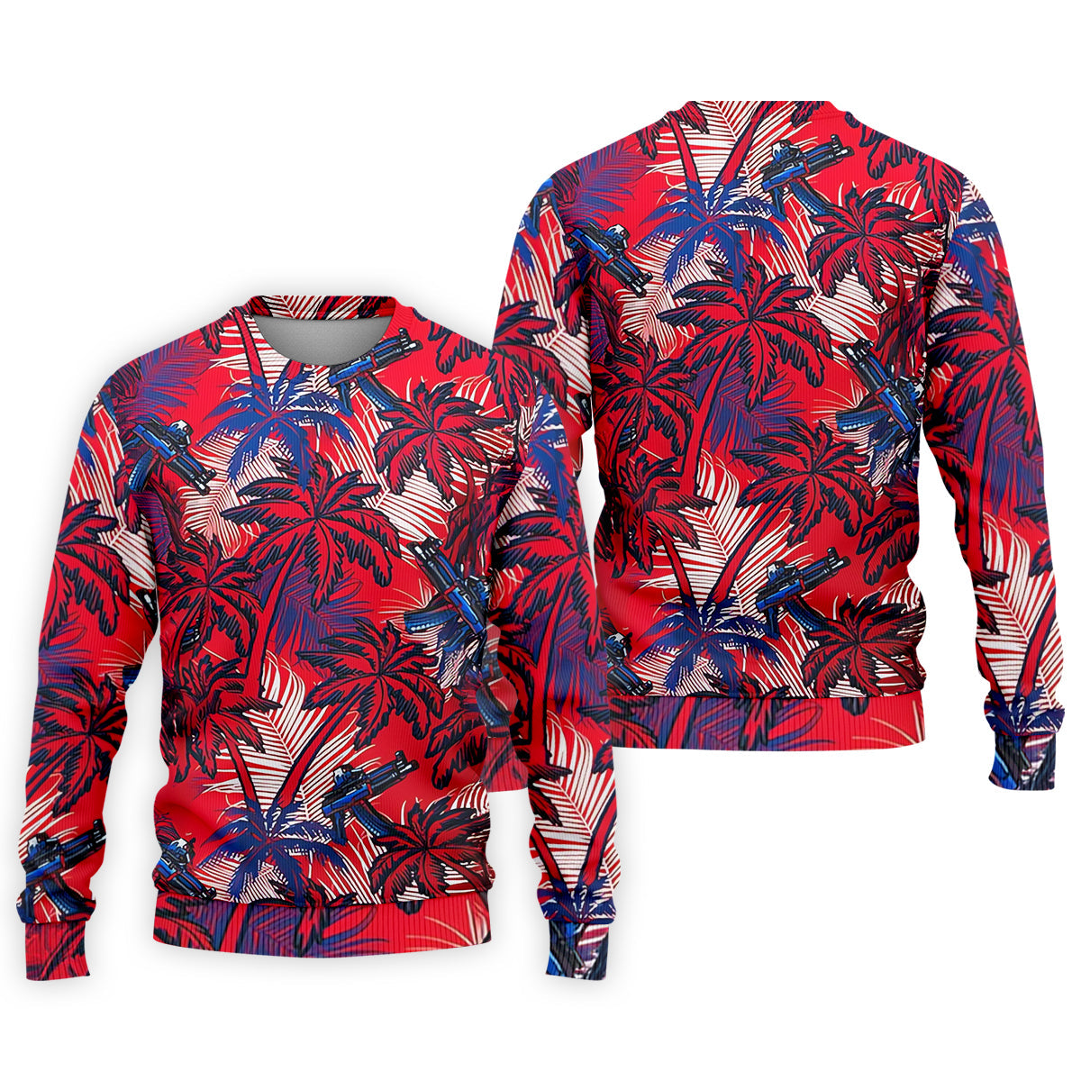Tropical Sunset Mens Golf Polo ShirtMens Goft Shirt, Christmas Golf Gift