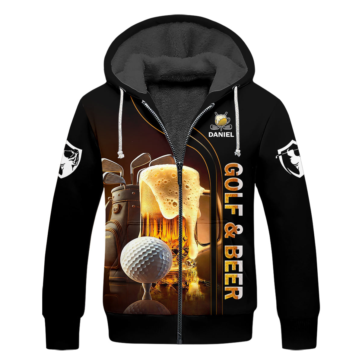 Golf And Beer Custom Golf Sweatshirt, Funny Golf Shirt, Gift For Golfers