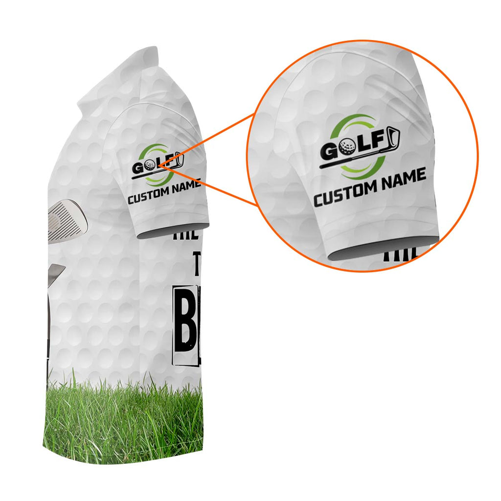 The Older I Get The Harder It Is To Find My Balls Custom Men's Golf Polo ShirtFunny Golf Shirt, Dad Golf Gift
