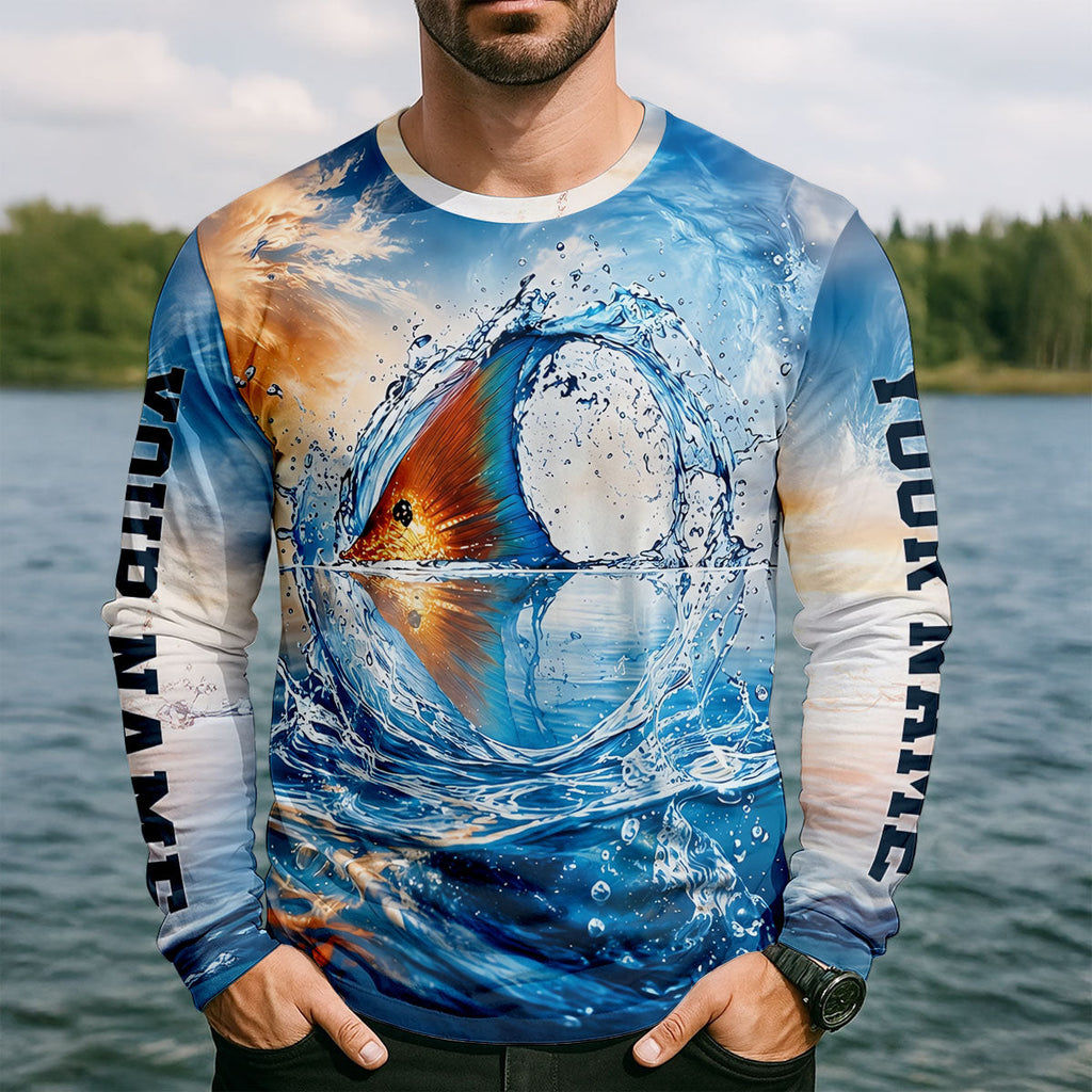 On Weekends I Hook Up With Big Girls UPF Shirt, Mens Fishing Apparel, Fishing Shirts For Men