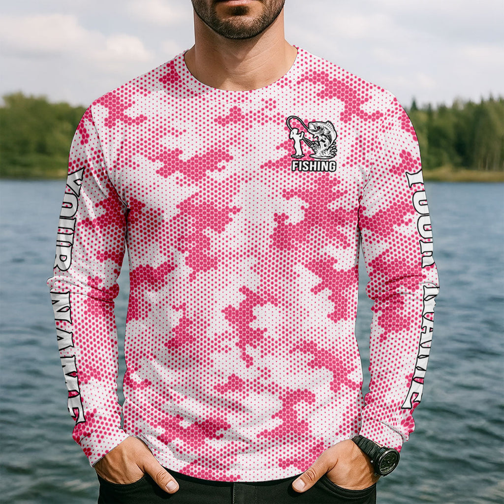 Move Over Boys Let This Girl Show You How To Fish UPF Shirt, Mens Fishing Shirt