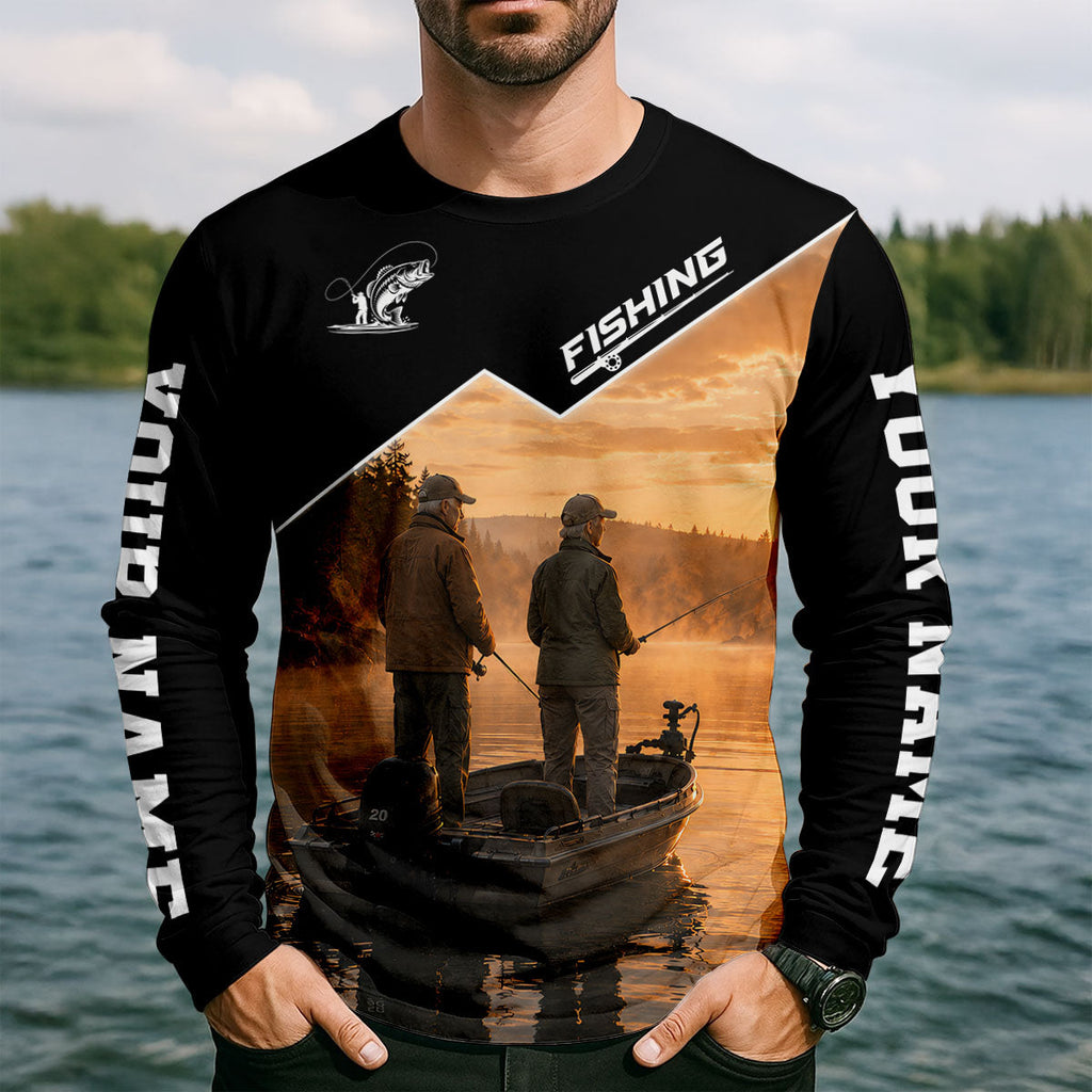 My Wife Is Still My Best Catch Fishing UPF Shirt, Fishing Shirts For Men, Mens Fishing Apparel