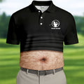 Men's Funny Golf Polo Shirt Custom Golf Shirt, Cool Golf Gift, Fun Golf Shirts For Men