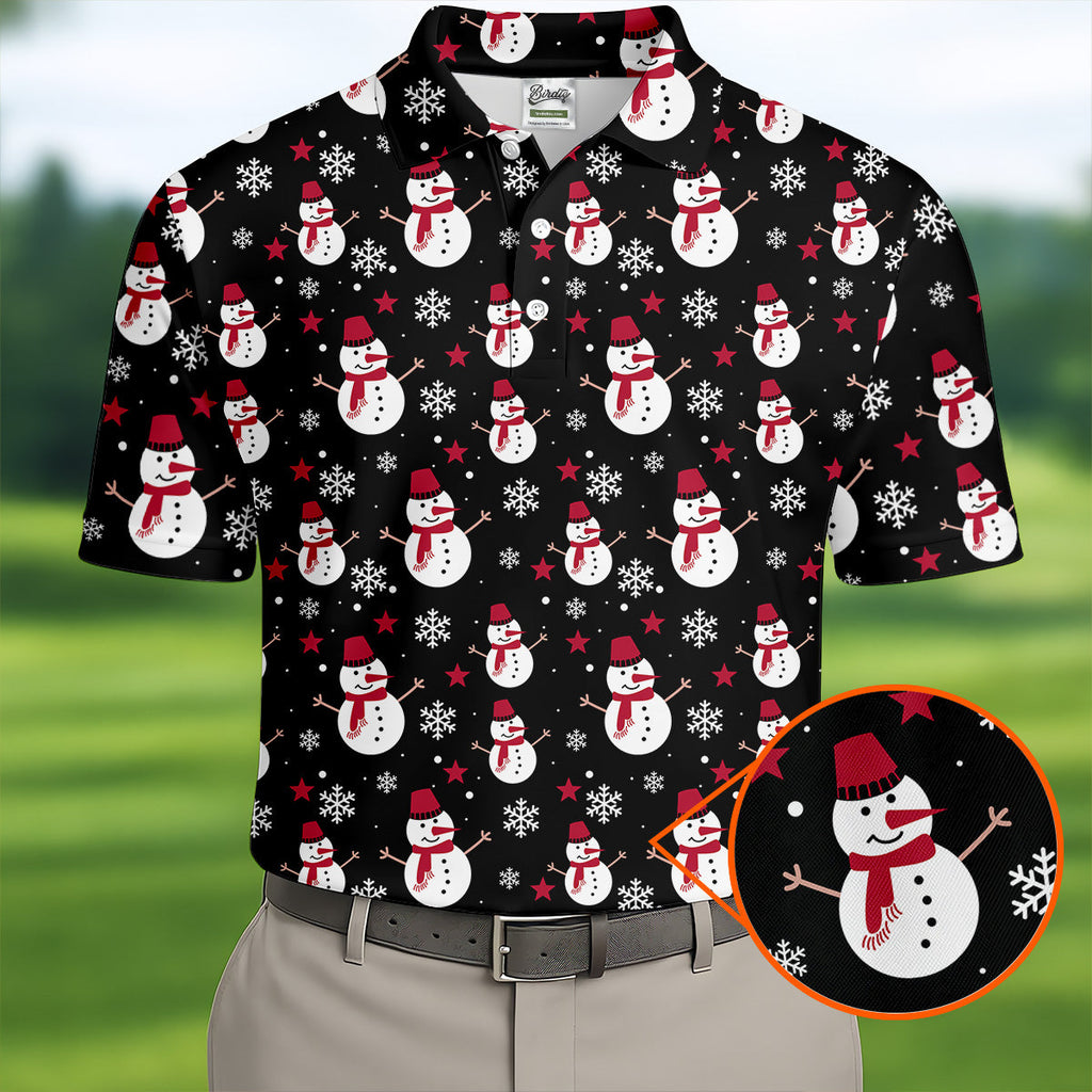 Ugly Santa Claus Golf Shirts, Gifts For Golf Lovers, Polo Shirts For Men, Golfing Apparel