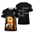 Golf And Beer Custom Men's Funny Graphic Golf Polo ShirtChristmas Golf Gift, Gift For Golfer