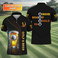 Golf And Beer Custom Funny Golf Polo ShirtMens Golf Gift, Gift For Golfers, Dad Golf Gift