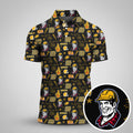 Steely McBeam American Patriotism Sport Polo, American Football League Gift Ideas For Football Fans