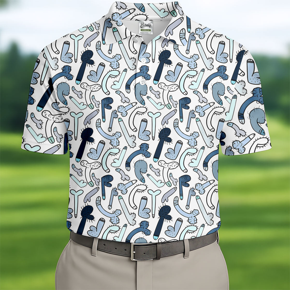 Adult Humor Hawaiian Golf Shirt, Dirty Funny Polo Shirts For Men, Golf Shirts For Men