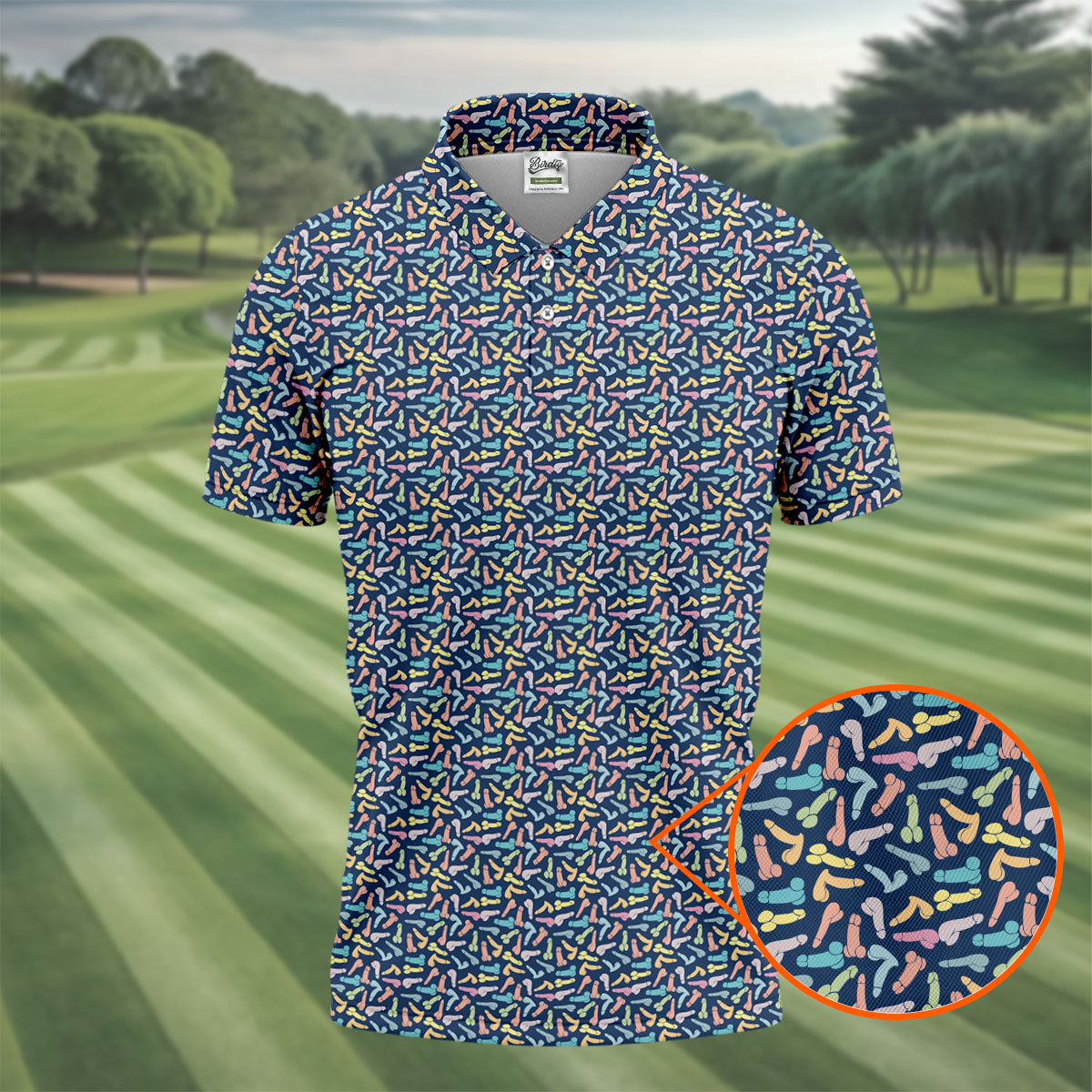 Funny Dirty Humor Golf Tops For Men, Fun Golf Shirts For Men, Valentines Golf Gift, Golf Shirts For Men