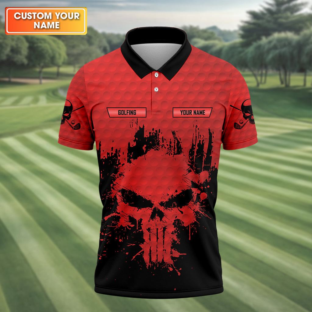 Golf Saved Me From Being A Porn Star Now I'm Just A Swinger Custom Funny Golf Polo ShirtDad Golf Gift