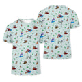 Playful Cartoon Golf Polo ShirtGolf Gifts For Men, Golf Gift Ideas
