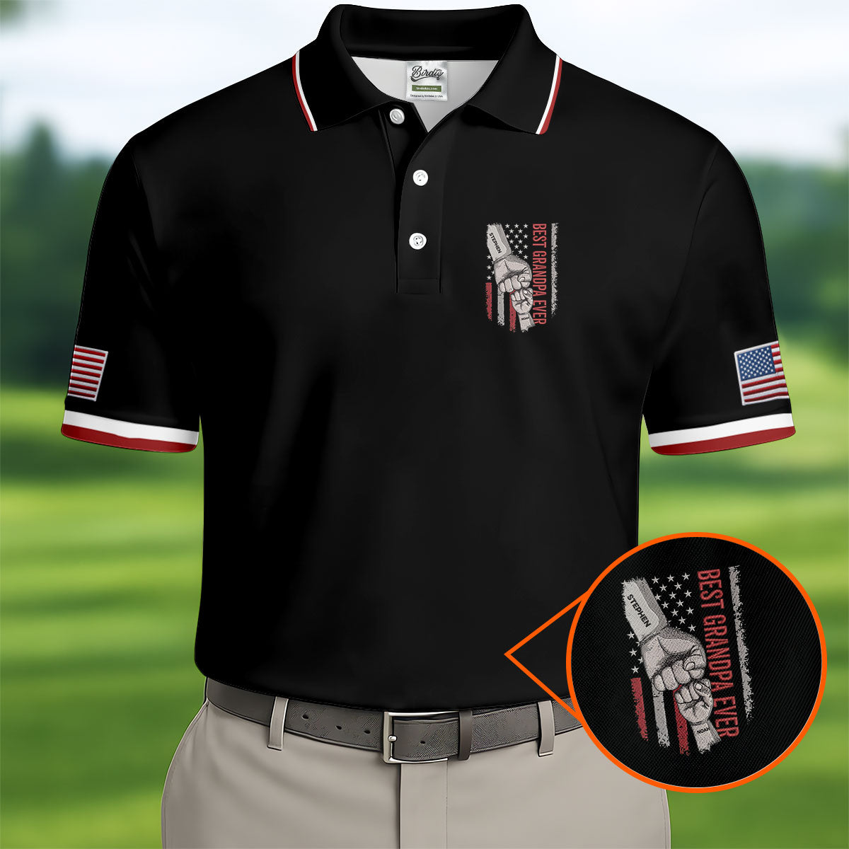 Best Grandpa Ever Father's Day Golf Shirt, Golf Shirts For Men, Gift Ideas For Grandpa