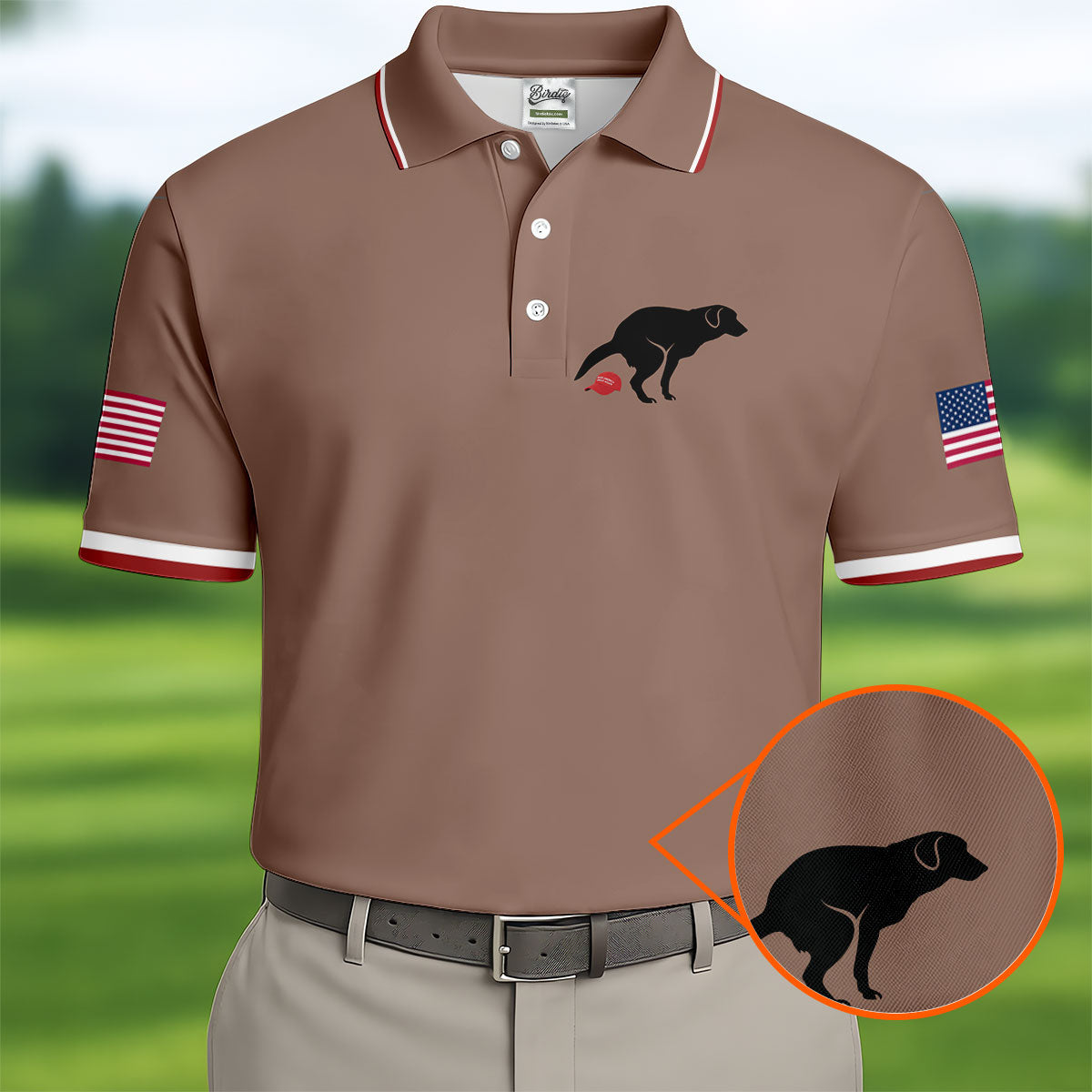 Funny Sarcastic Dog 250 Years Patriotic Golf Shirt, Golf Shirts For Men, 4th Of July Golf Shirt