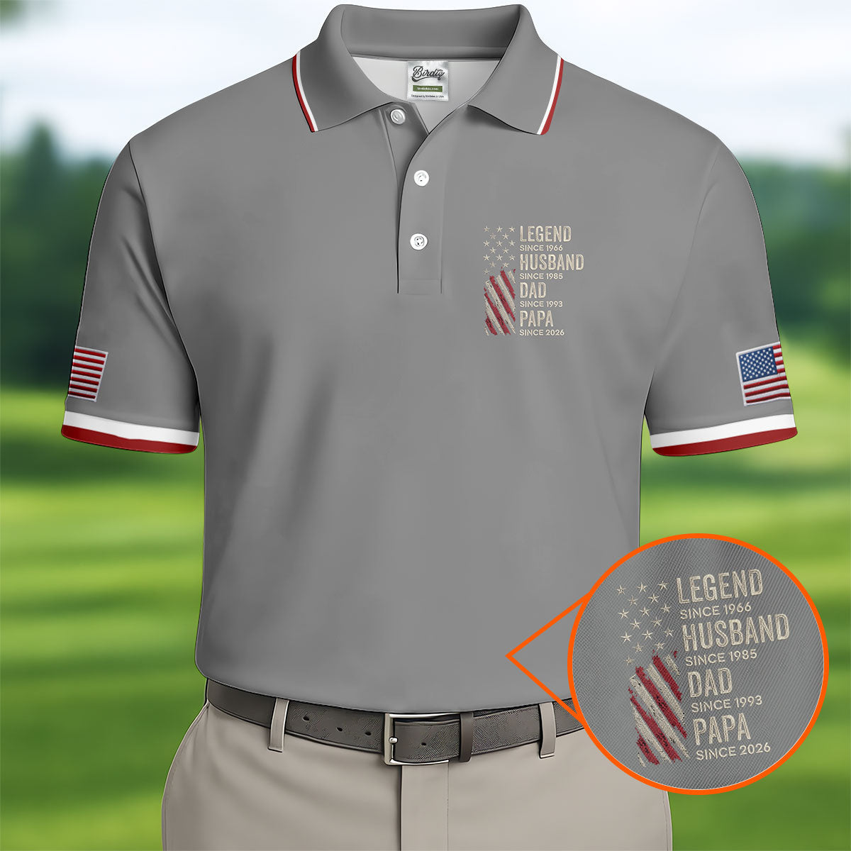 Legend Husband Dad Papa Father's Day Golf Shirt, Golf Gift For Dad, Gift Ideas For Grandpa