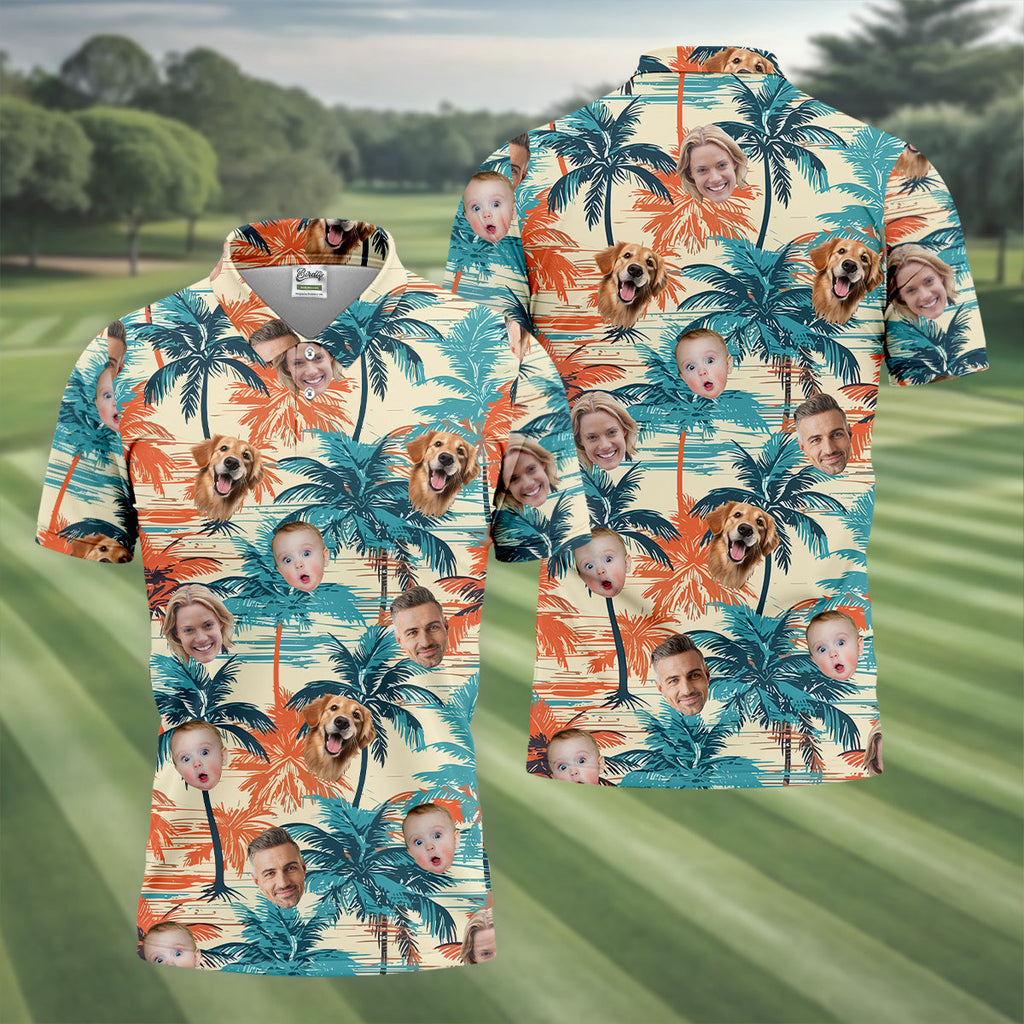 Green Yellow Flowers, Vintage Hawaiian Shirts, Men Golf Polo, Custom Team Shirts, Golf Gifts For Men