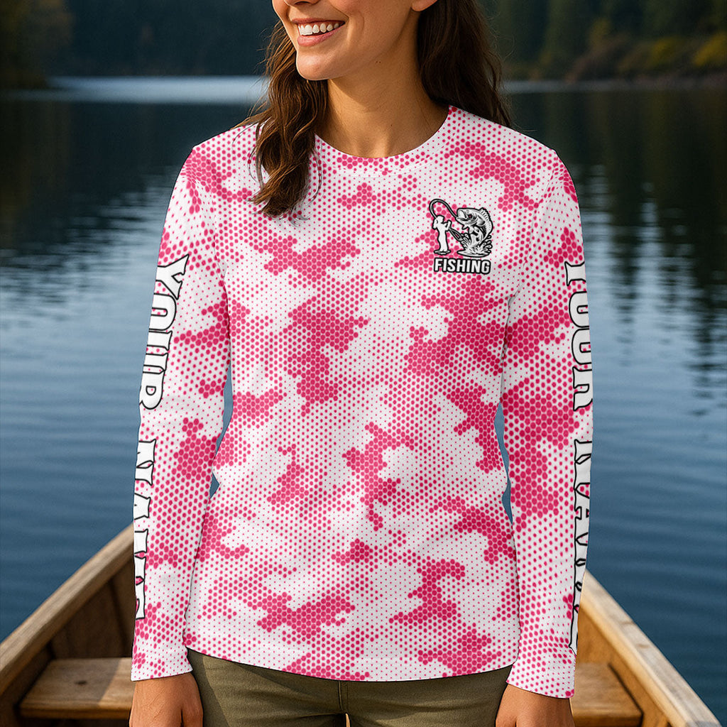 Move Over Boys Let This Girl Show You How To Fish UPF Shirt, Womens Fishing Shirt