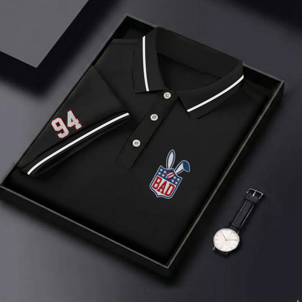 Bad Bunny 94 The Benito Bowl Sport Polo, Gift Ideas For Football Fans, Game Day Football Theme Bad Bunny Shirt