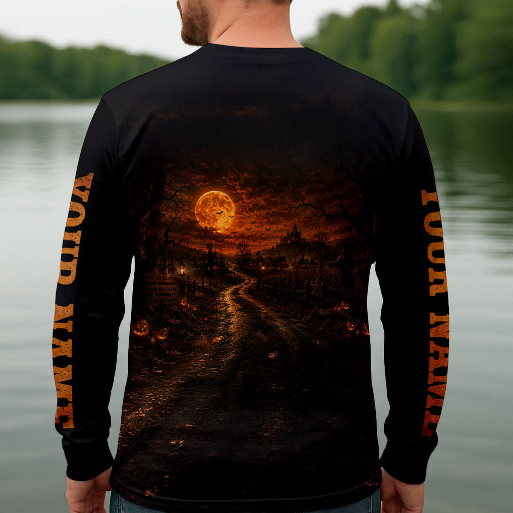 Get In Loser Were Going Fishing Halloween UPF Shirt, Funny Fishing Shirt, Mens Shirt