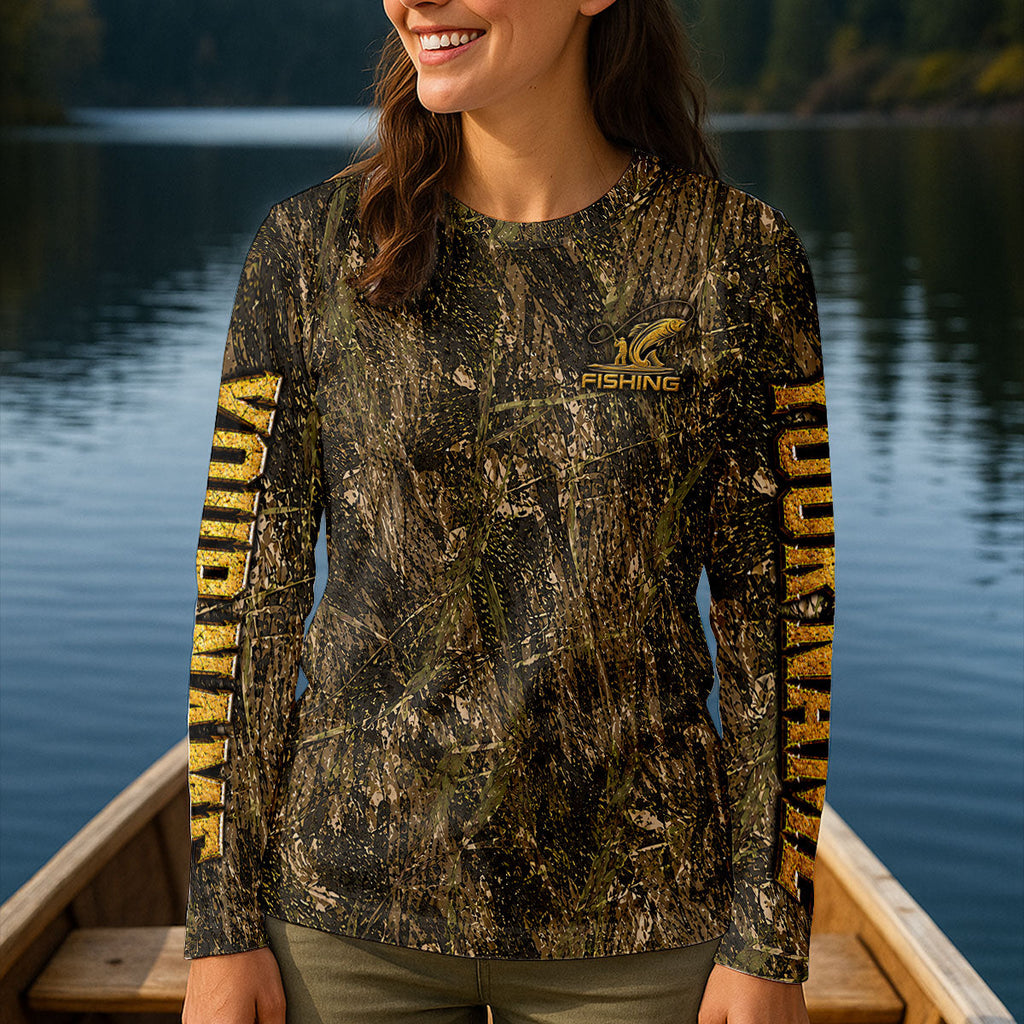 Rather Be Fishing Than Talking To Idiots UPF Shirt, Fishing Shirt For Women, Womens Fishing Shirt
