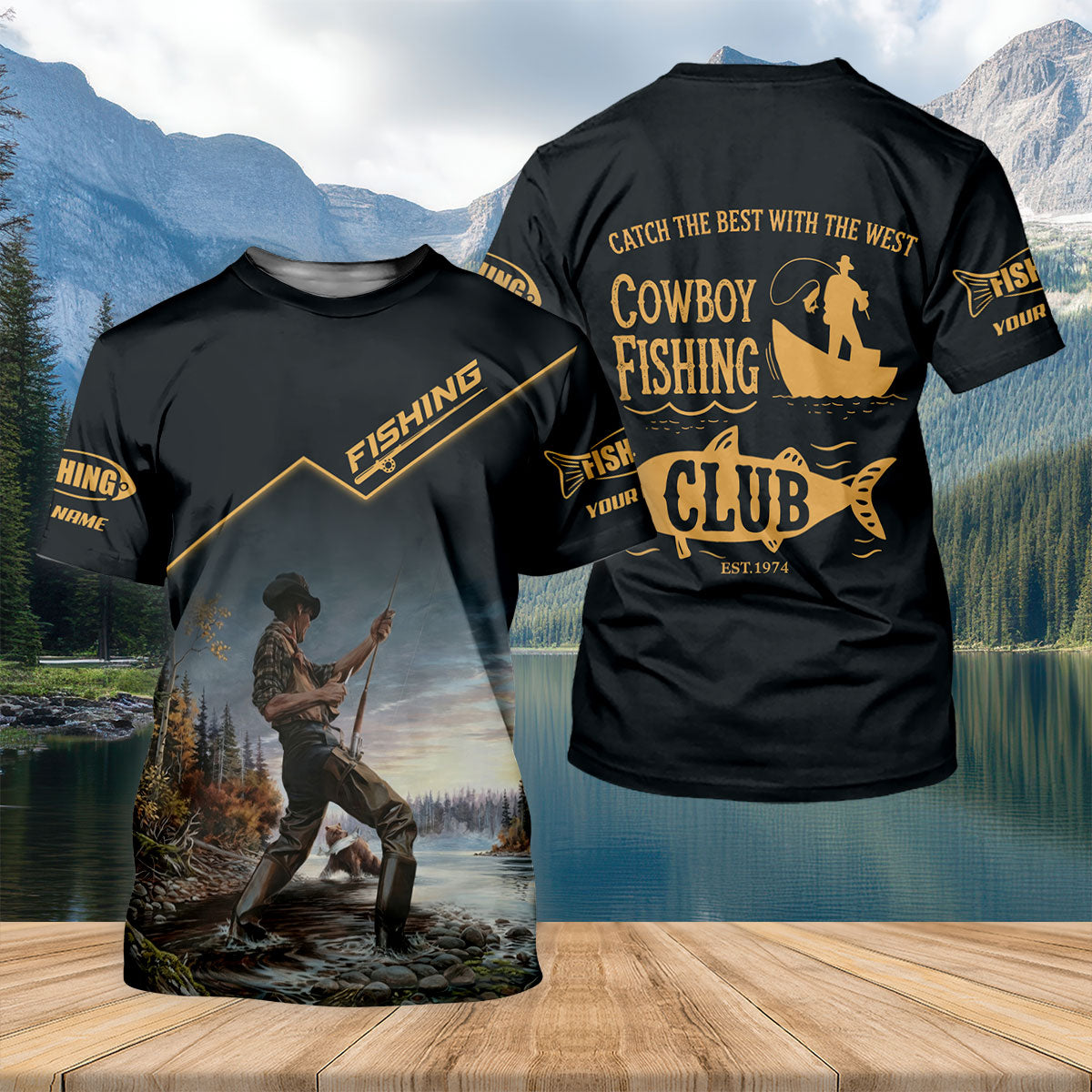 Cowboy Fishing Club UPF Shirt, Performance Fishing Shirt, Fishing Shirts For Women