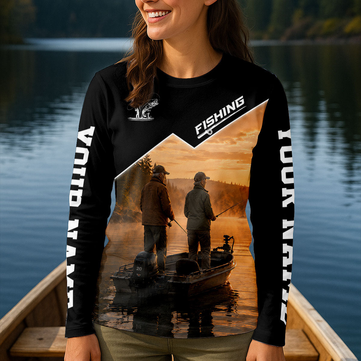 My Wife Is Still My Best Catch Fishing UPF Shirt, Fishing Shirts For Women, Womens Fishing Apparel