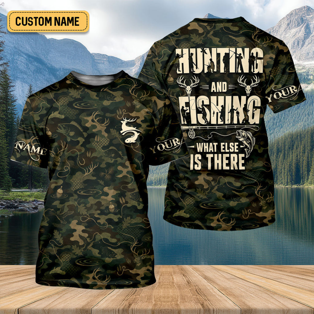 Hunting And Fishing What Else Is There UPF Shirt, Performance Fishing Shirt, Womens Fishing Shirts
