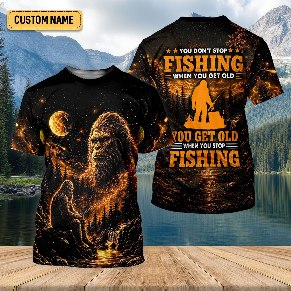 You Don't Stop Fishing When You Get Old UPF Shirt, Fishing Shirts, Womens Fishing Apparel