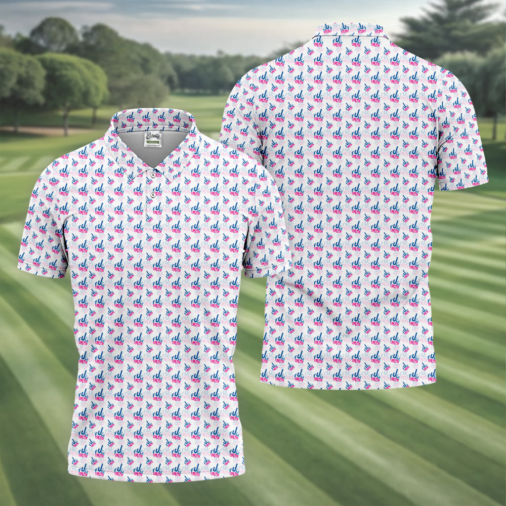 F*ck 3 Putts Men's Funny Golf Shirts, Cool Golf Shirt, Polo Shirts For Men, Golf Shirts For Men