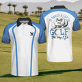 It Take A Lot Of Golf Balls Mens Golf Polo ShirtMens Golf Gift, Golf Lover Gift