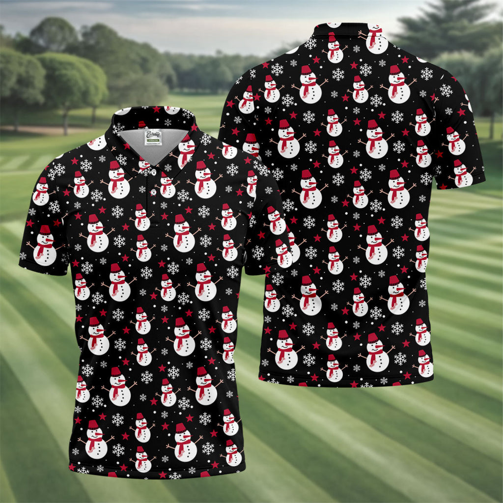 Ugly Santa Claus Golf Shirts, Gifts For Golf Lovers, Polo Shirts For Men, Golfing Apparel