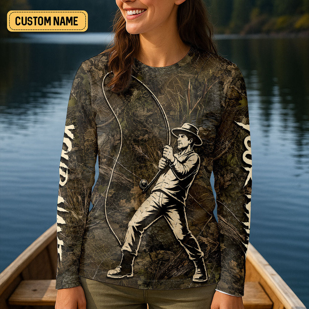 Dont Be Jealous You Cant Catch Fish Like Me UPF Shirt, Fishing Shirts For Women, Fishing Apparel