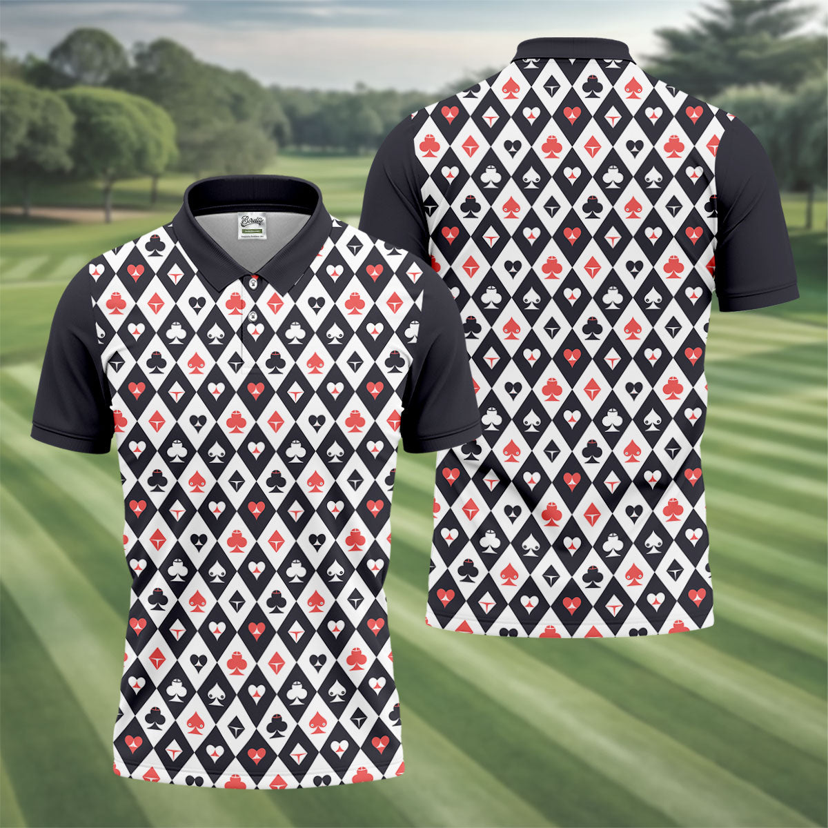 Casino Royale Dirty Argyle Adult Humor Golf Tops For Men, Valentines Golf Gift, Polo ShirtFor Men