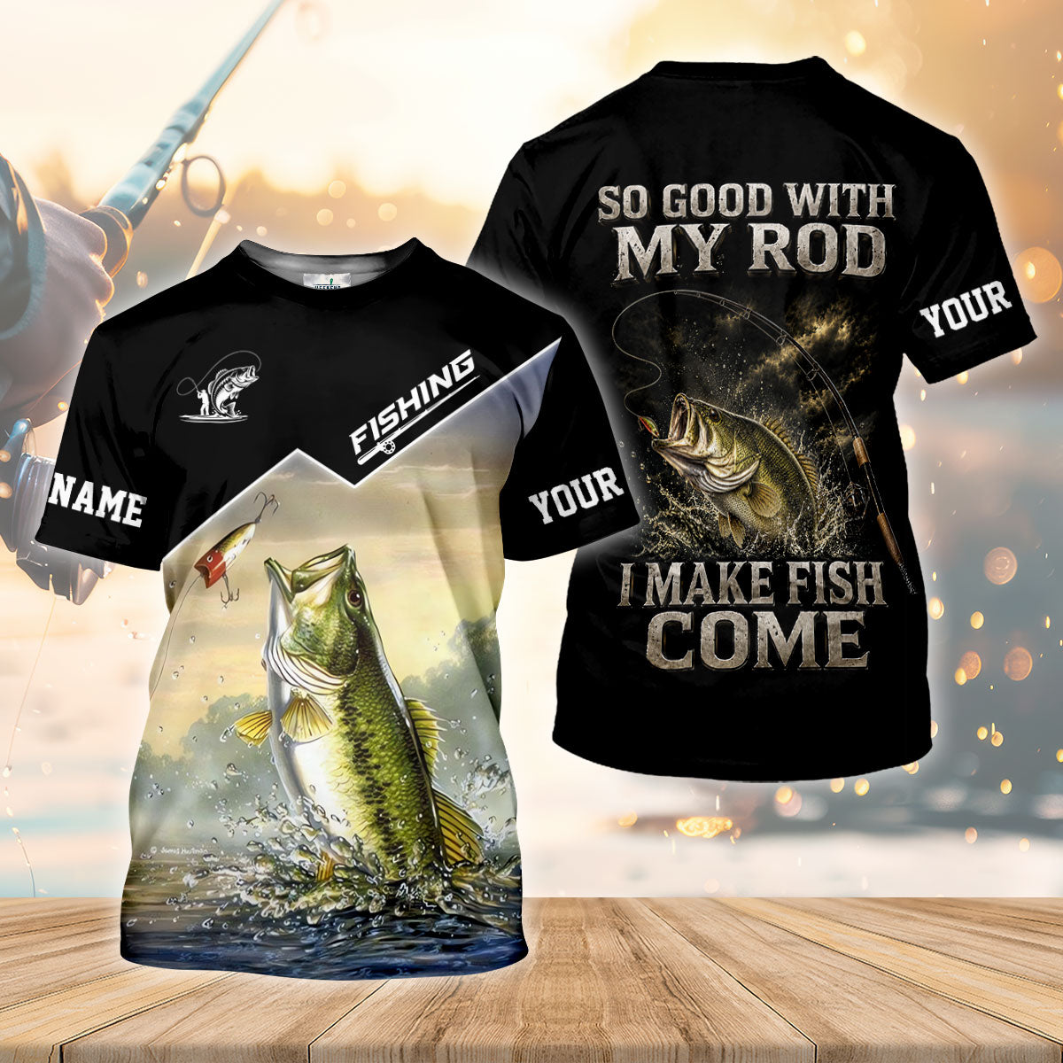 So Good With My Rod I Make Fish Come UPF Shirt, Long Sleeve Fishing Shirt, Mens Fishing Shirts