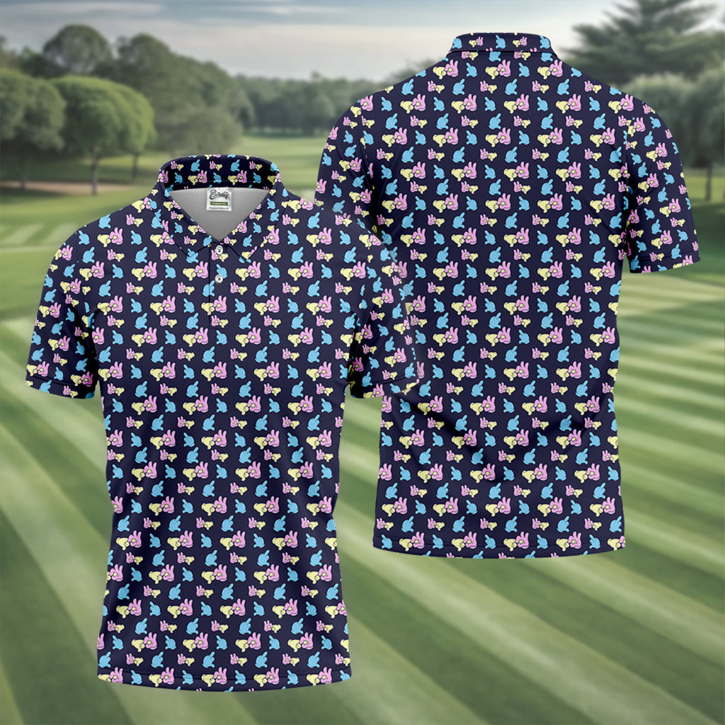 Dirty Funny Hand Golf Tops For Men, Fun Golf Shirts For Men, Valentines Golf Gift, Golf Shirts For Men