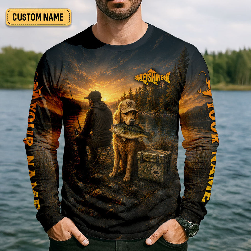 Life Is Better When You're Fishing UPF Shirt, Fishing Shirts For Men, Fishing Apparel