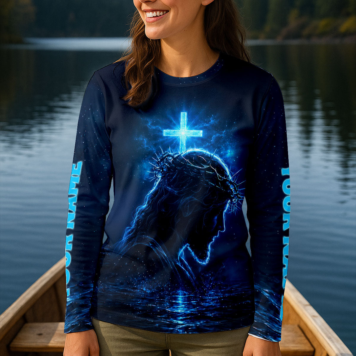 All I Need Today Is Fishing And Jesus UPF Shirt, Fishing Shirts, Womens Fishing Apparel
