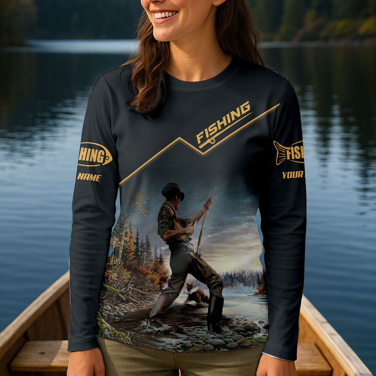 Cowboy Fishing Club UPF Shirt, Performance Fishing Shirt, Fishing Shirts For Women