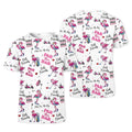 Par Then Bar Flamingo Funny Ladies Golf Polo ShirtCustom Funny Golf Shirt