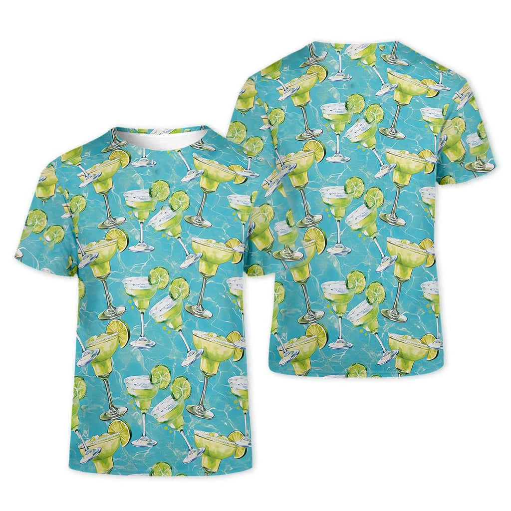Margarita Cocktail Ladies Golf Polos, Custom Funny Golf Shirt