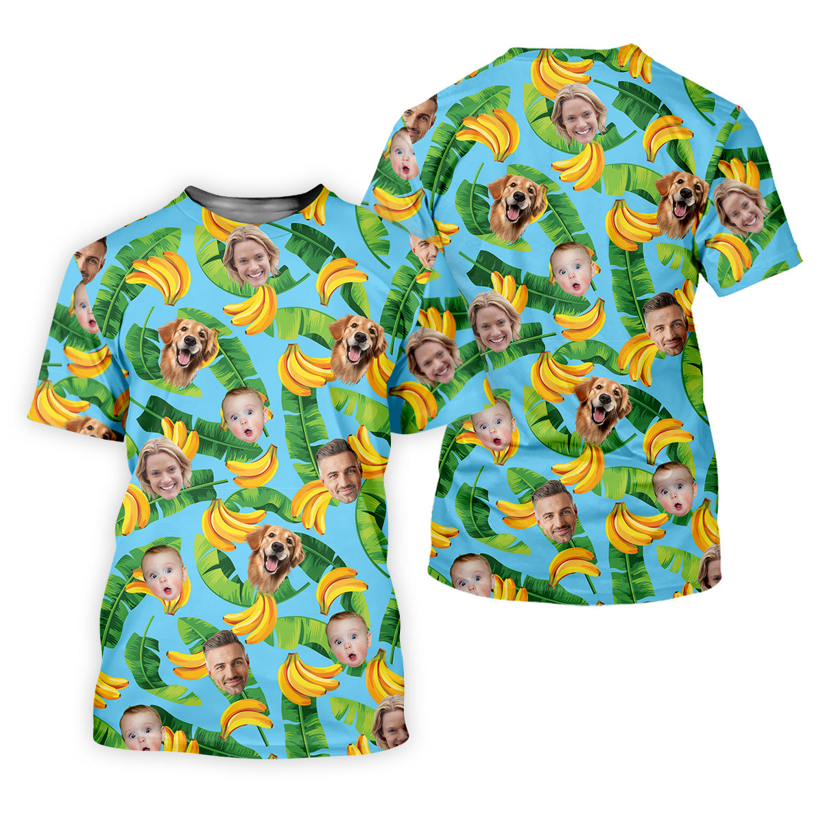Seamless Pattern, Banana Shirt, Men Golf Polo, Hawaiian Shirts With Faces, Great Golf Gifts For Guys