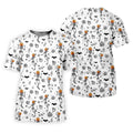 Skeleton Golf Shirt, Halloween Golf Shirt, Fun Golf Polos, Men's Long Seeve Golf Shirts, Golf Gifts For Men