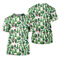 Adult Humor Funny Cactus Golf Tops For Men, Unique Gift For Golfer, Men's Golf Polo, Golfing Apparel