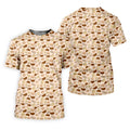 Beige Fun Men's Golf Polos, Cool Golf Polos, Mens Golf Polo Shirts, Golf Gift For Men