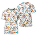 Custom Kids Photo Golf Shirt, Funny Golf Polo Shirt, Gifts For The Golfing Dad, Christmas Golf Gift