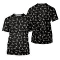 Funny Skeleton Couple Golf Shirt, Halloween Gift Idea, Fun Golf Shirts For Men, Unique Gift For Golfer