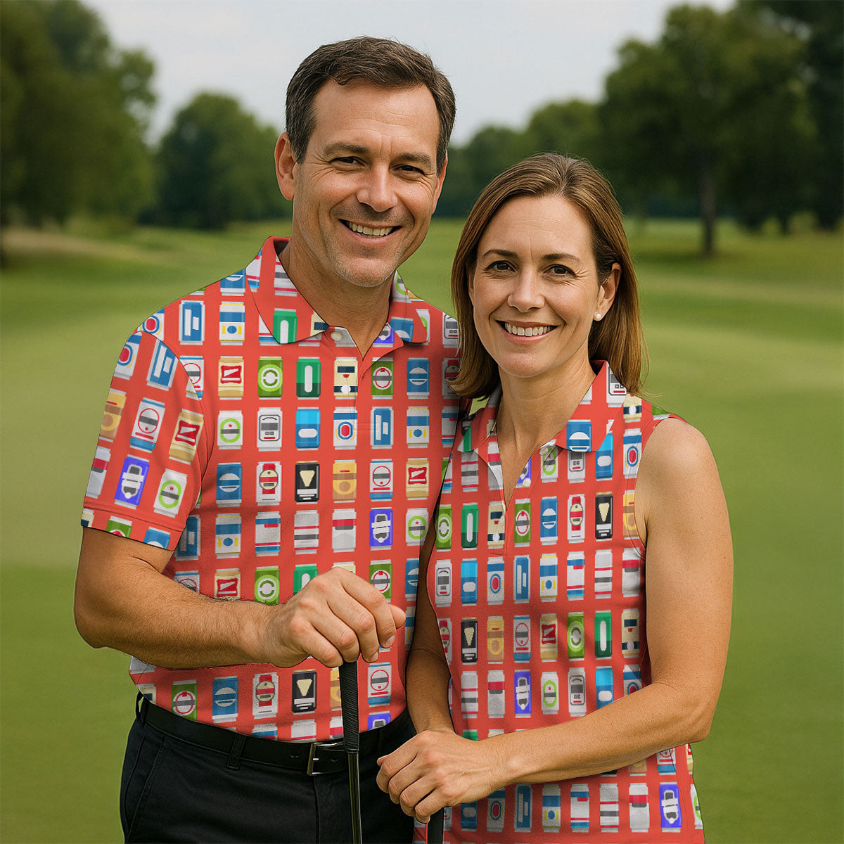 Famous Beer Can Golf Shirt, Golf And Beer Polo Shirts For Men, Golf Shirts For Men, Golfing Apparel