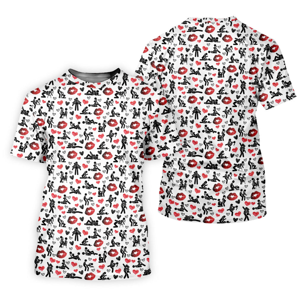 Adult Humor Position Fun Men's Golf Polos, Men's Golf Polo, Golf Gift For Men, Golfing Apparel